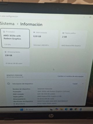 HP 255 G8 Laptop
