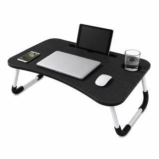 Mesa Plegable Portátil 60x40 cm con Cajón