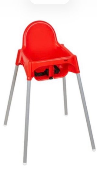 Trona IKEA roja
