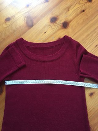 Vestito Maxi maglione in misto lana bordeaux
