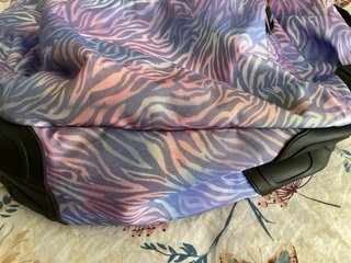 Mochila Totto Morada Cebra
