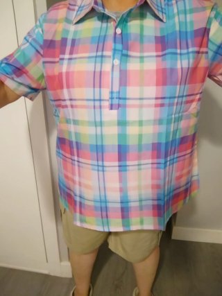 Camisa de cuadros talla XXXL