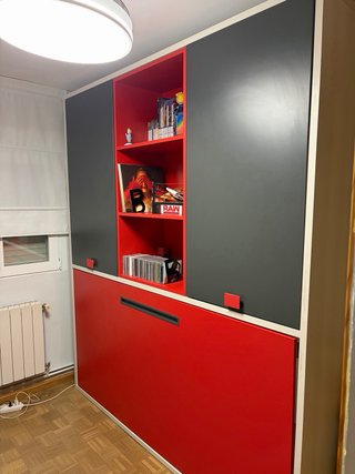 Cama Abatible con Colchón Viscoelástico