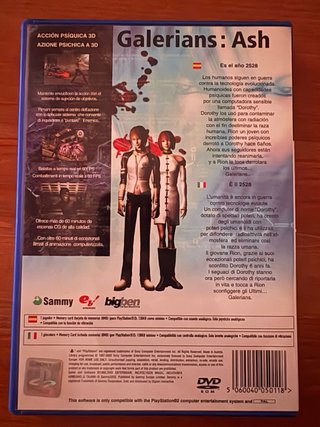 Galerians: Ash PS2 PAL ESP