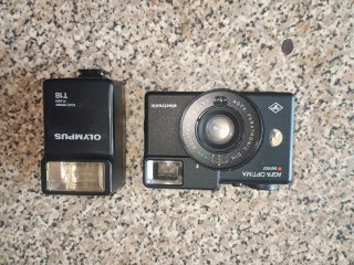 Câmara Agfa Optima T18 Flash Olympus