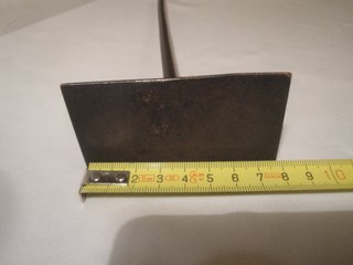 Rascador hierro cocina/chimenea antiguo