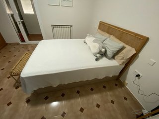 Cama completa: colchón, canapé y cabecero