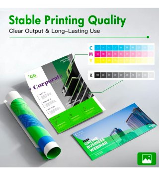 4 Kit Cartucce HP 301XL Nero + Colore