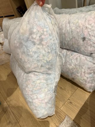 Set de cojines de respaldo para sofá (relleno)
