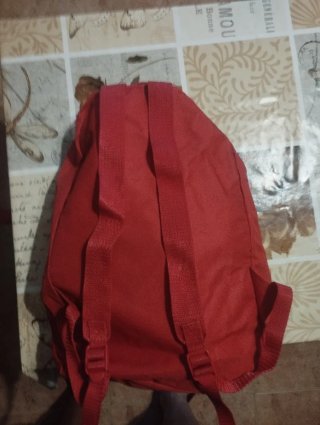 Mochila roja