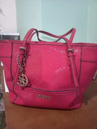 Bolso Guess Rosa Original