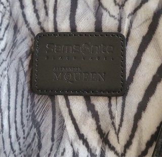 Cartera Samsonite de piel negra