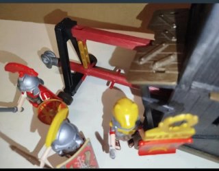 Playmobil Torre Asedio Romana y Catapulta Gigante