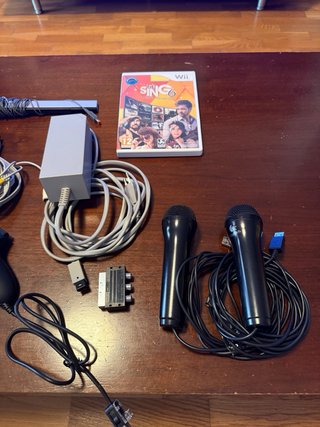 Nintendo Wii Nera Completa