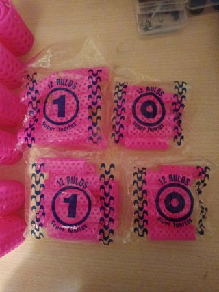 Pack Rulos Peluquería Rosas