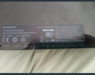 PlayStation 3 Sony Negra