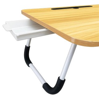 Mesa Plegable Portátil 60x40 cm con Cajón