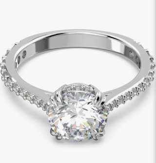 Anillo Swarovski Stilla Plata