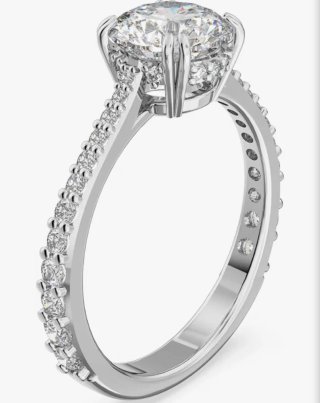 Anillo Swarovski Stilla Plata
