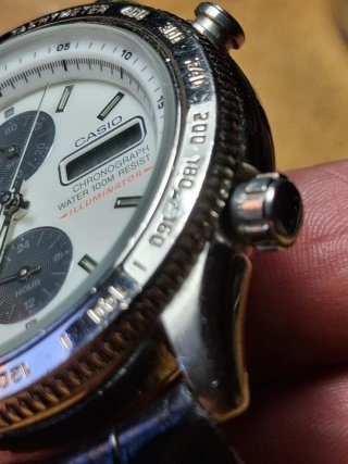 Casio MWA-810 Cronógrafo Resistente al Agua