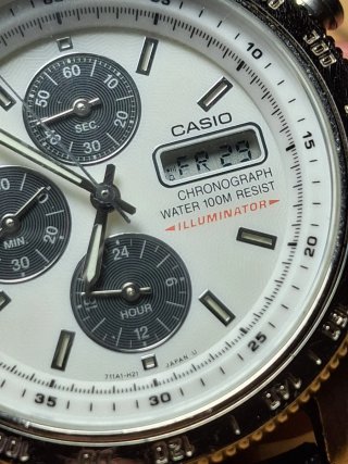 Casio MWA-810 Cronógrafo Resistente al Agua