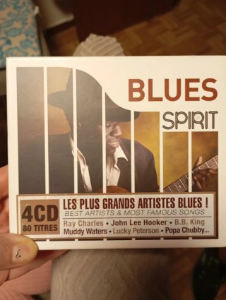 Caja 4 CDs Blues Spirit Artistas Famosos