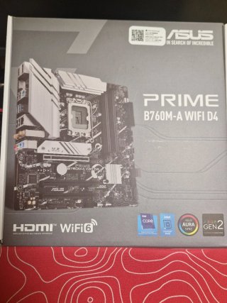 i7 14700KF + Asus prime B760M-A WiFi D4 lga 1700