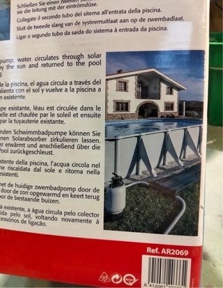 Gre AR2069 - Calentador Solar para Piscinas elevad