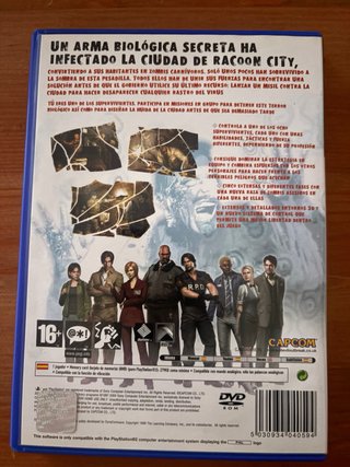 Resident Evil Outbreak PS2 PAL
