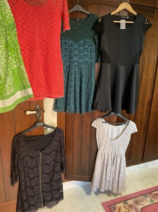 Lote de vestidos de verano S
