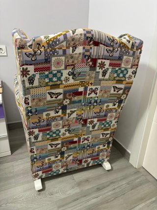 Mecedora lactancia patchwork