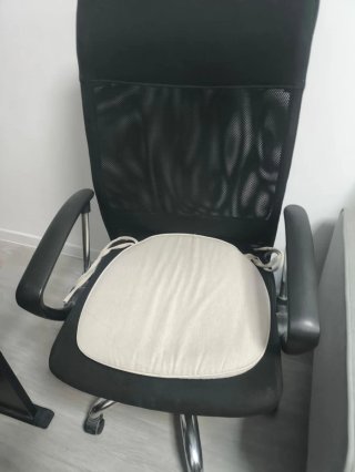 Silla de oficina IKEA negra