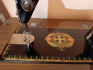 Máquina de coser Singer antigua