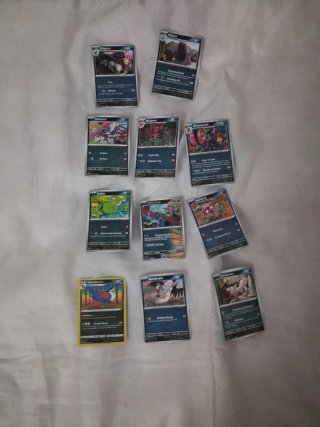 Cartas Pokémon Variadas
