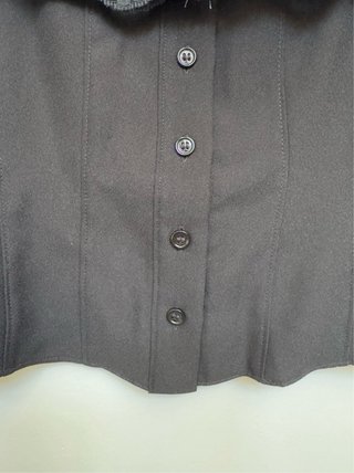 Blusa Guizio Negra Encaje
