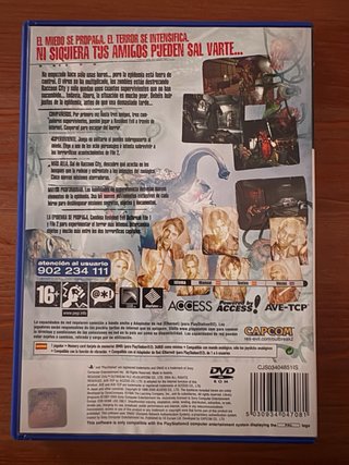 Resident Evil Outbreak File #2 PS2 PAL ESP