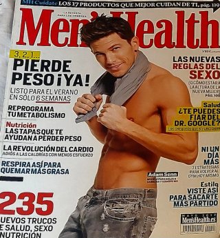 Lote de revistas de salud y deporte