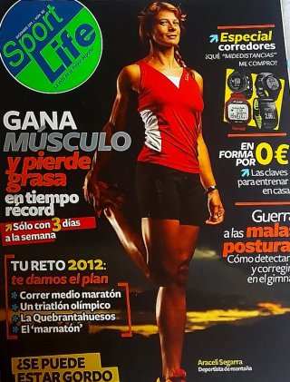 Lote de revistas de salud y deporte