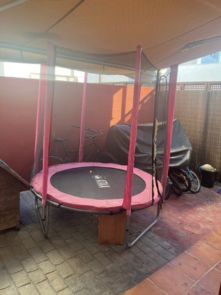 Cama Elástica Infantil ATAA SPORTS 140 Rosa