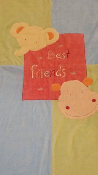 Edredón Cuna Patchwork Animales Best Friends