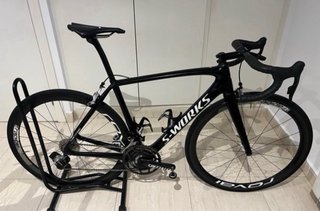 Bici Specialized Tarmac SL5 con potenziómetro