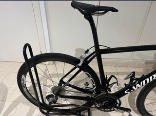 Bici Specialized Tarmac SL5 con potenziómetro