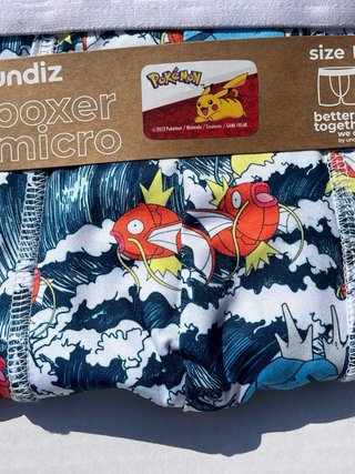 Boxer Undiz Micro Pokémon Taglia L