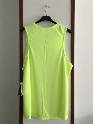 Camiseta tirantes Nike Running L Neón