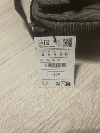 Bolso bandolera Pull&Bear verde oliva