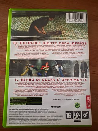 Fahrenheit Xbox