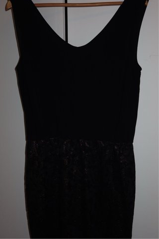 Vestido Preto Curto Renda