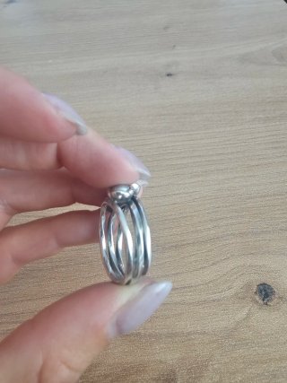 Anillo Pandora de plata 925 con perlas