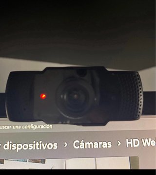 Webcam Gaming Negra para Consola