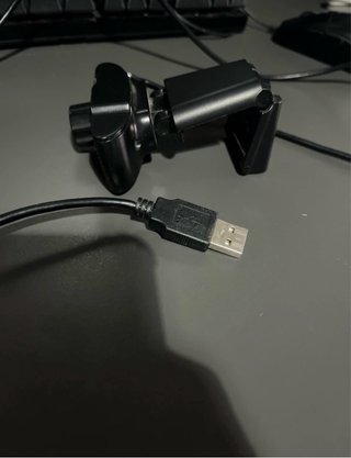 Webcam Gaming Negra para Consola
